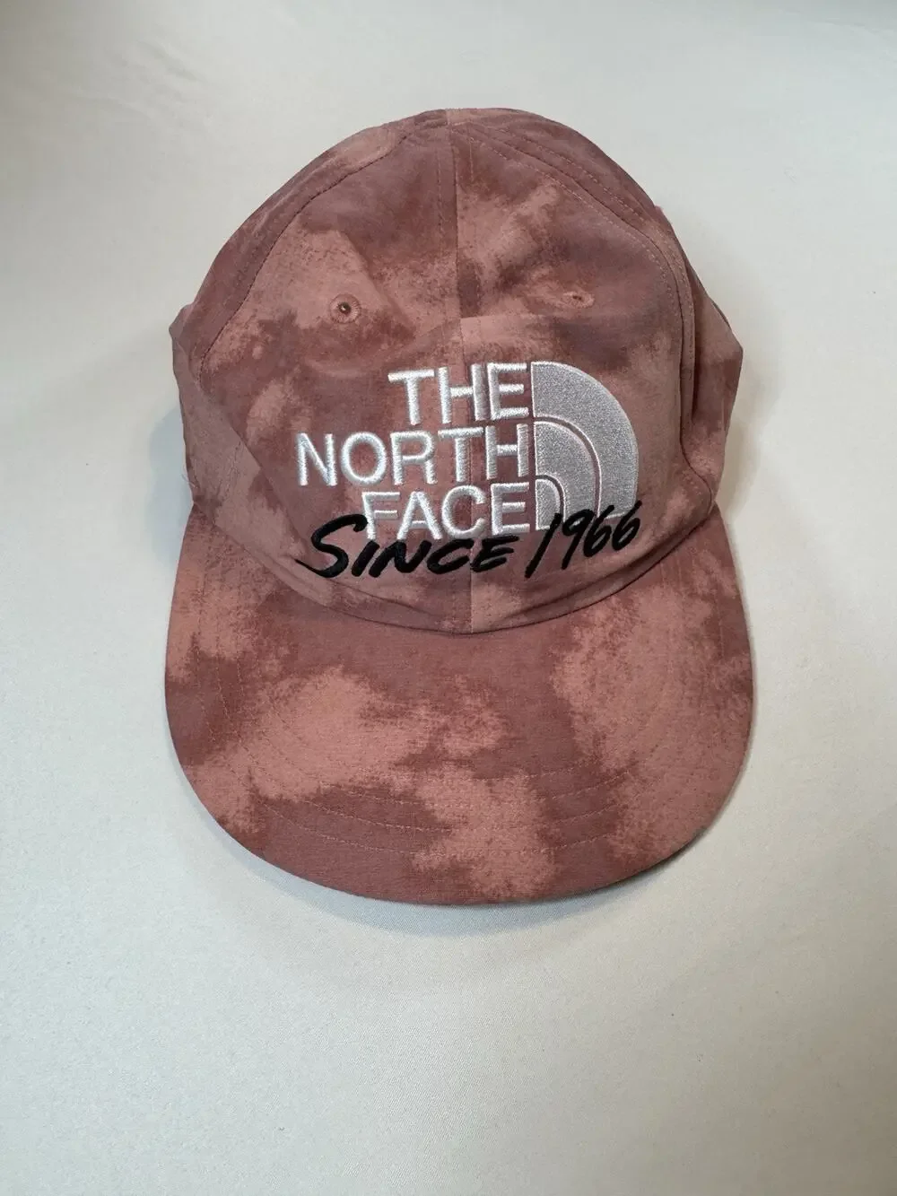 The North Face Since 1966 Pink Tie Dye Adjustable Hat Cap One Size Unisex